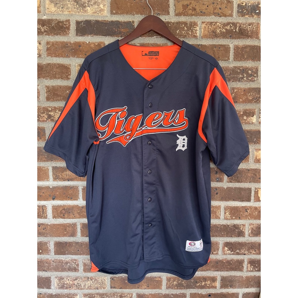 True Fan Detroit Tigers Baseball Jersey